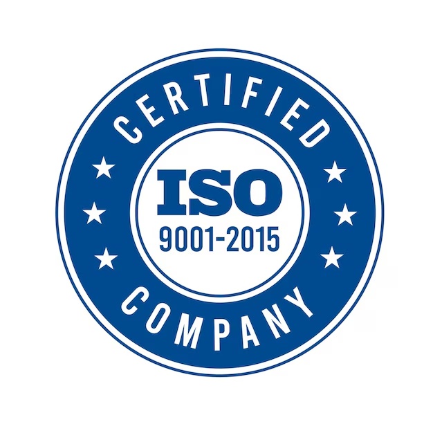 ISO 9001:2015 Certified Company